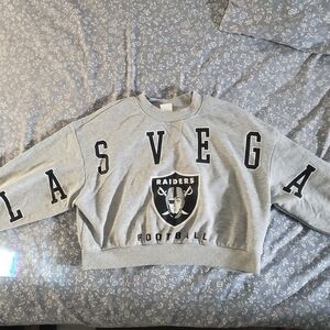 Las Vegas Raiders Gray Sweatshirt